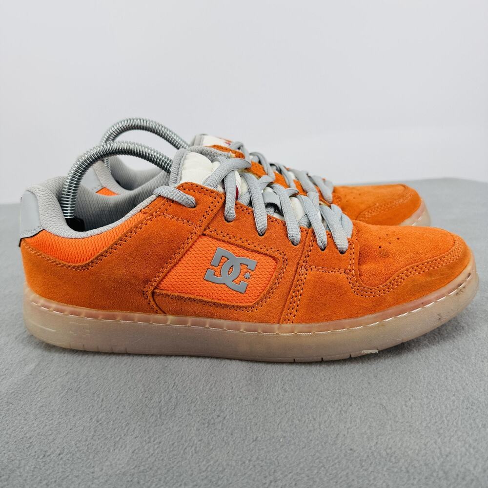 DC Manteca 4 Star Wars‎ Luke Skywalker Mens 9 Orange Suede Skate Shoes